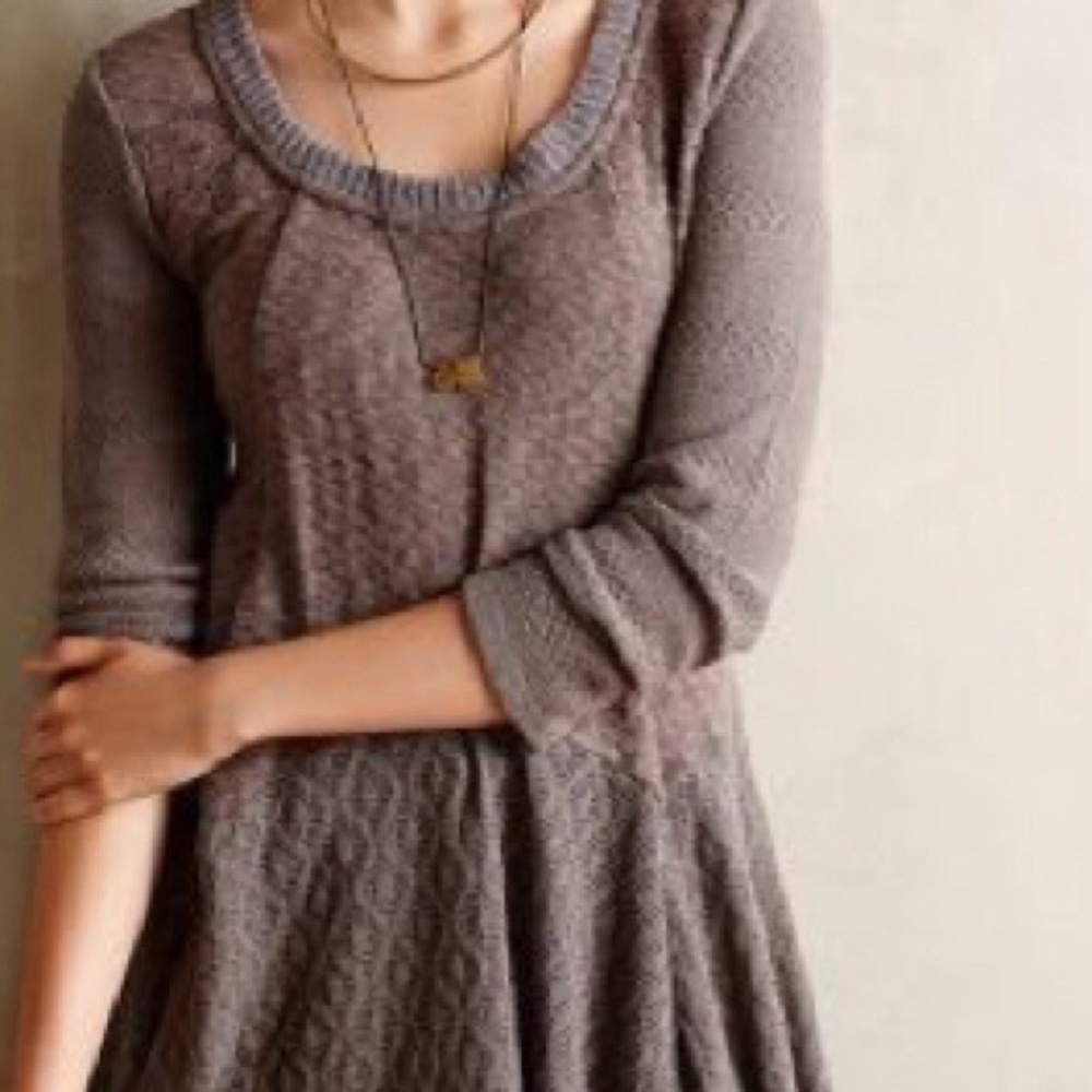 Meadow Rue peplum sweater - Picture 1 of 5
